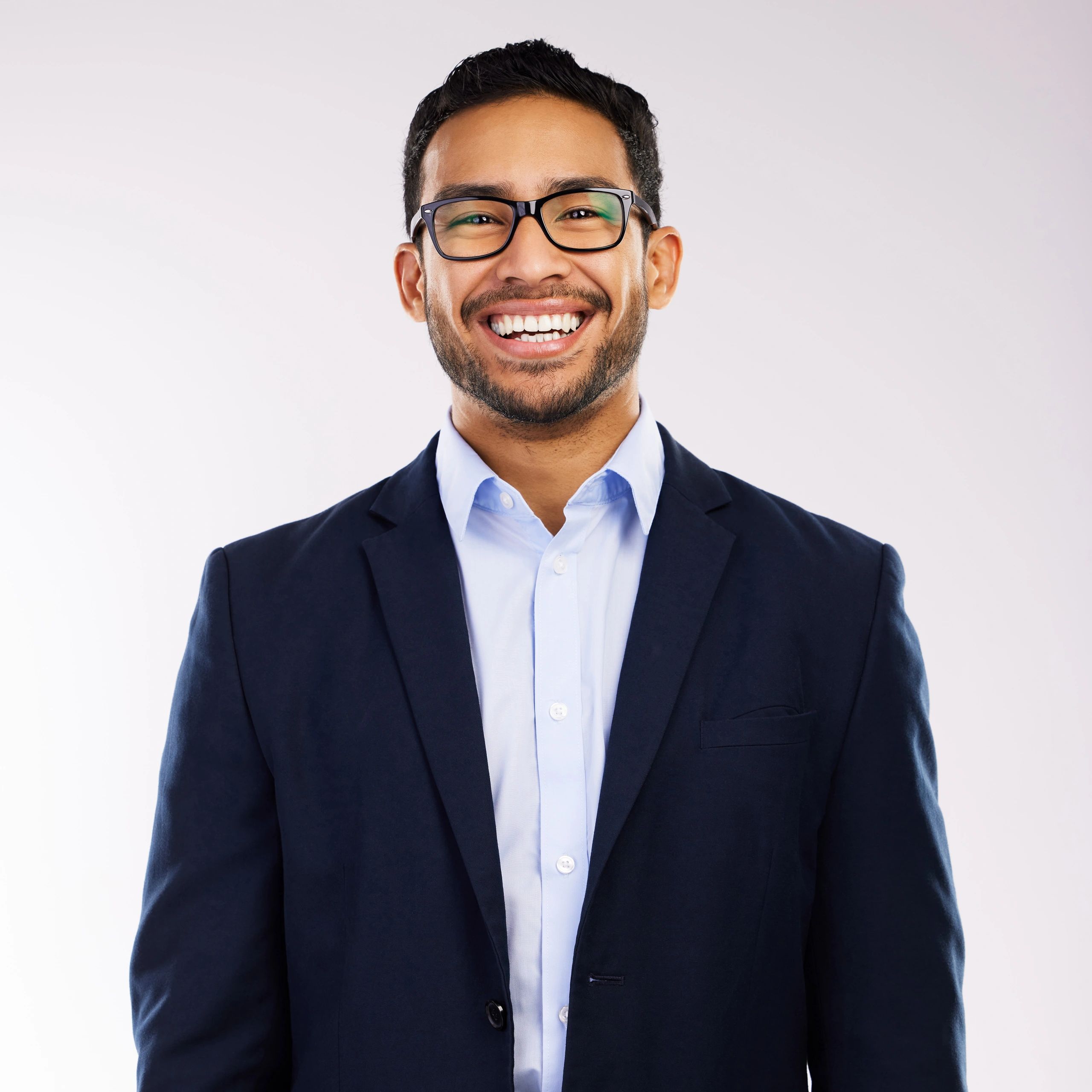 Headshot of a smiling reader